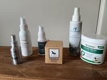 Set verzorgingsproducten voor hond 4€ beschikbaar voor biedingen