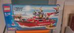 Lego city brandweerboot 7207, 5 - 12 jaar, Ophalen, Gebruikt, Complete set, Lego