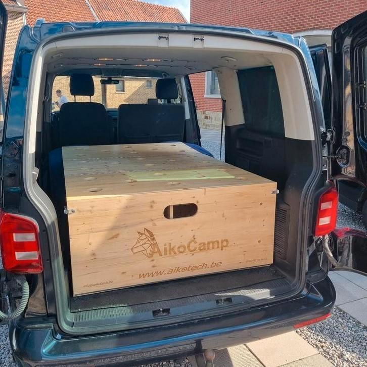 Campeerbox vw of bestelwagen, Caravanes & Camping, Accessoires de camping, Comme neuf, Enlèvement