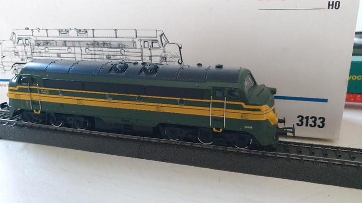 Märklin 3133 H0 analogique à 3 rails, Hobby & Loisirs créatifs, Trains miniatures | HO, Comme neuf, Locomotive, Märklin, Analogique