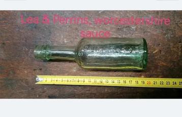 Militaire fles Gb Lea Perrins Worcestershire WW1  beschikbaar voor biedingen