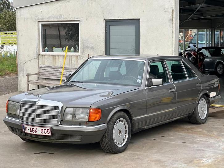 Mercedes-Benz SEL500 —Restauratieproject—, Auto's, Oldtimers, Particulier, Te koop, ABS, Airbags, Airconditioning, Boordcomputer