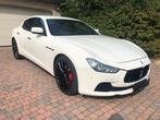 Maserati Ghibli 3.0 V6 BiTurbo S Q4, Auto's, Maserati, Automaat, Wit, Leder, Bedrijf