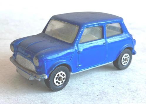 Mini blauw Whizzwheels Corgi Toys  # 204., Hobby en Vrije tijd, Modelauto's | 1:43, Gebruikt, Auto, Corgi, Ophalen