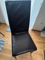 8 chaise brune cuir sky, Huis en Inrichting, Stoelen, Ophalen, Zo goed als nieuw, Leer