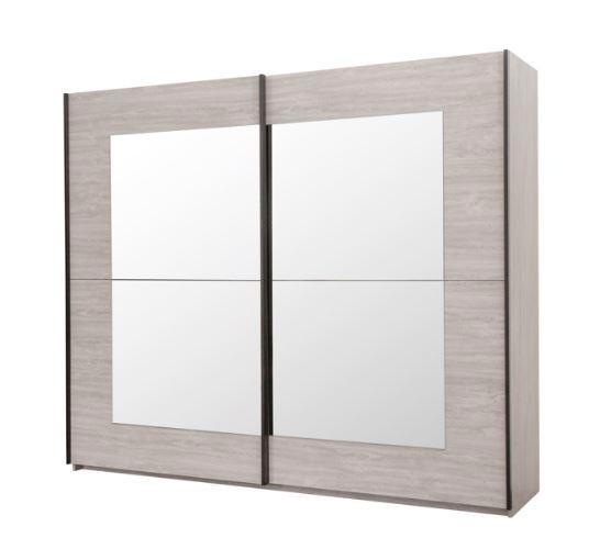 Garde robe margot, Huis en Inrichting, Kasten | Kleerkasten, Zo goed als nieuw, 200 cm of meer, 200 cm of meer, 50 tot 75 cm, Met deur(en)