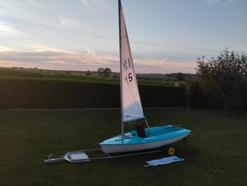 Bremaud Electron 320 top complete rubberboot + trailer, Watersport en Boten, Open zeilboten, Zo goed als nieuw, Valk, 3 tot 6 meter