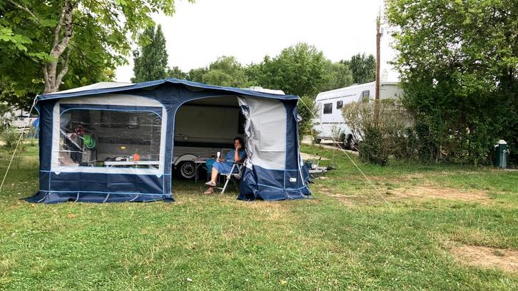 Voortent te koop, Caravans en Kamperen, Voortenten en Luifels, Gebruikt, Ophalen