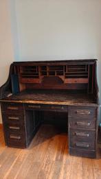 vintage scretaire rolluikbureau, Ophalen, Gebruikt, Bureau
