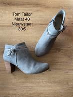 Enkellaarzen Tom Tailor maat 40, Vêtements | Femmes, Chaussures, Comme neuf, Tom Tailor, Enlèvement ou Envoi, Boots et Botinnes