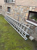 3 delig aluminium ladder (3x16)treden Helaas maar verkocht, Doe-het-zelf en Bouw, Ladders en Trappen, Ophalen, Zo goed als nieuw