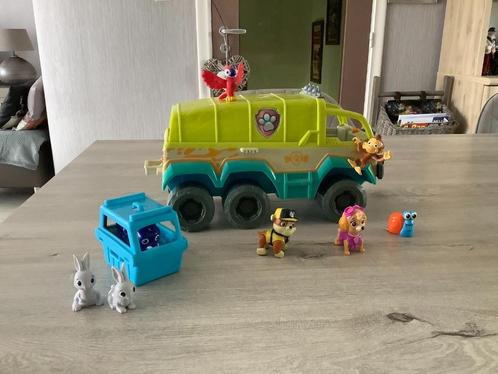 Paw Patrol jungle cruiser speelset (17x30 cm), Kinderen en Baby's, Speelgoed | Actiefiguren, Gebruikt, Ophalen of Verzenden