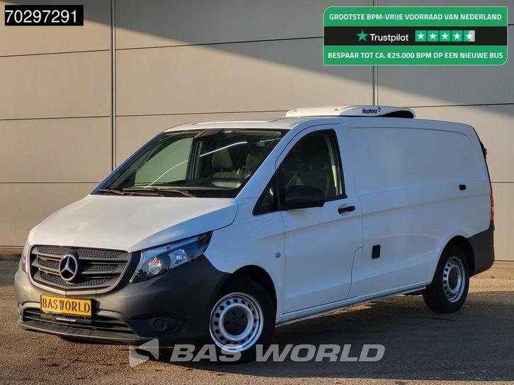 Mercedes Vito Koelwagen L2H1 230v-stekker Airco Cruise Camer, Auto's, Bestelwagens en Lichte vracht, Bedrijf, Te koop, Achteruitrijcamera
