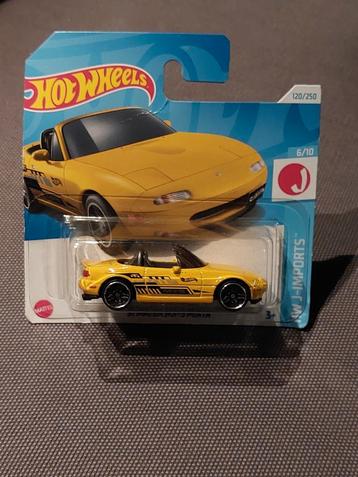 Hot wheels 1991 mazda mx miata, Hobby en Vrije tijd, Ophalen of Verzenden, Nieuw