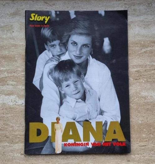 Story & Dag Allemaal dood & uitvaart prinses Diana, uit 1997, Collections, Maisons royales & Noblesse, Comme neuf, Magazine ou livre