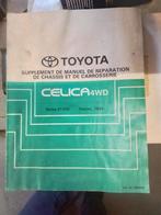 L8vre manuel d atelier en français TOYOTA  CELICA 4WD, Ophalen