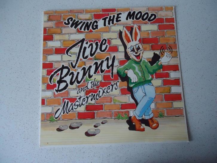 LP van "Jive Bunny and the Mastermixers" Swing The Mood., Cd's en Dvd's, Vinyl | Pop, Zo goed als nieuw, 1980 tot 2000, 12 inch