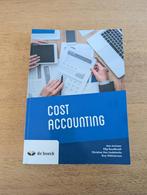 Cost accounting 2021 (10de druk), Ophalen of Verzenden, Zo goed als nieuw, Hoger Onderwijs, De Boeck