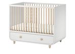 Ikea babybedje met lade en overgangsstang, Kinderen en Baby's, Ophalen, Zo goed als nieuw, Ledikant
