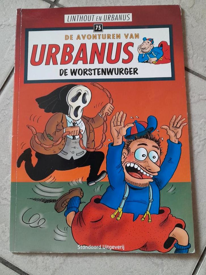 Urbanus - De worstenwurger, Boeken, Stripverhalen, Gelezen, Ophalen