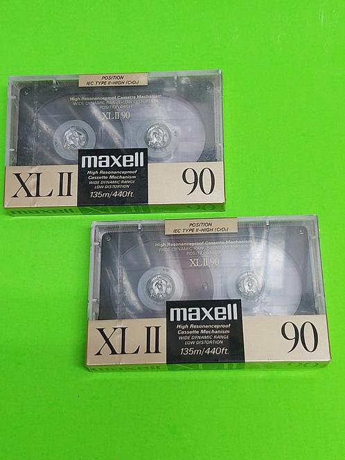 Maxwell XL2 90 chromé, CD & DVD, Cassettes audio, Enlèvement ou Envoi