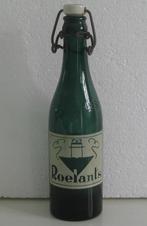 BIERFLES ROELANTS - BRUXELLES (groen) ( 33 ), Verzamelen, Biermerken, Ophalen, Gebruikt, Flesje(s), Overige merken