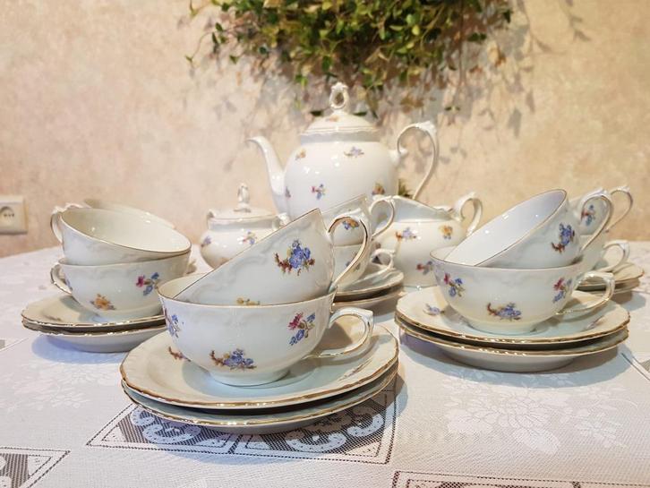 -12 delige koffieservies., Antiek en Kunst, Antiek | Servies compleet, Ophalen