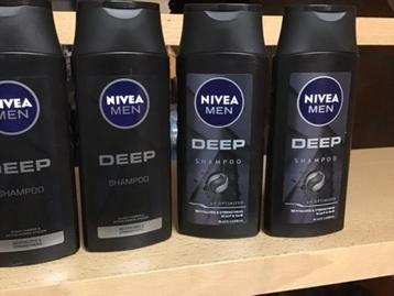 shampooing nivea men DEEP 250 ml 3 pièces, Enlèvement ou Envoi, Neuf