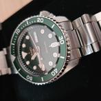 Seiko Sports 5 GREEN, Handtassen en Accessoires, Horloges | Heren, Ophalen, Zo goed als nieuw, Seiko
