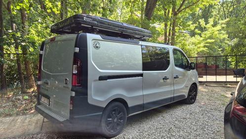Unieke camper voor 6 personen met daktent, Auto's, Fiat, Particulier, Talento, Diesel, Euro 6, Overige carrosserie, Zilver of Grijs