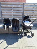 Poussette Chicco/Maxy Cosi/Buggy trois pièces, Enlèvement, Utilisé, Poussette
