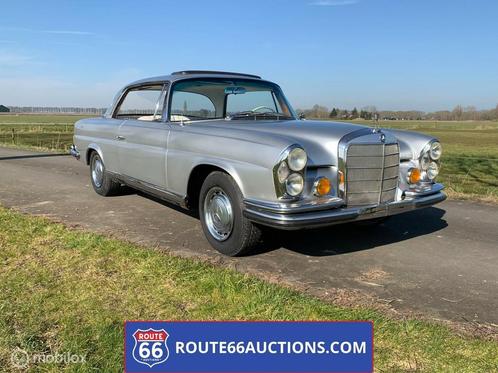 Mercedes-Benz 220 SE Coupe 1962 | Route 66 Auctions, Auto's, Oldtimers, Bedrijf, Te koop, Mercedes-Benz, Benzine, Coupé, 2 deurs