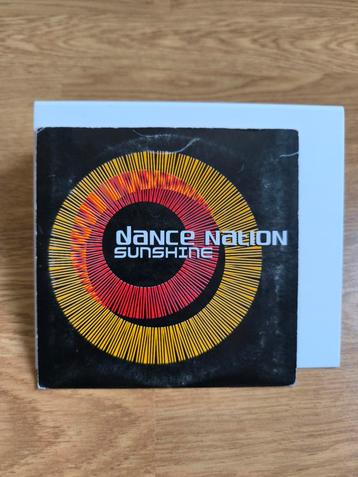 Dance nation sunshine cd single-house-dance- retro. beschikbaar voor biedingen