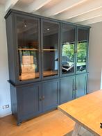 Oude antieke buffet/vitrine kast, Huis en Inrichting, Kasten | Buffetkasten, Ophalen, Zo goed als nieuw, Glas