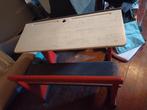Vintage schoolbank, Ophalen, Gebruikt, Bureau