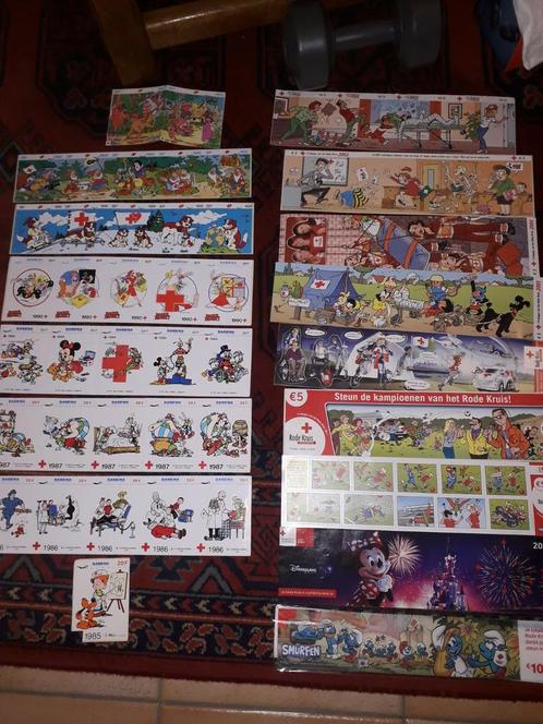 Lot stickers stickeractie Rode Kruis, Verzamelen, Stickers, Zo goed als nieuw, Ophalen of Verzenden