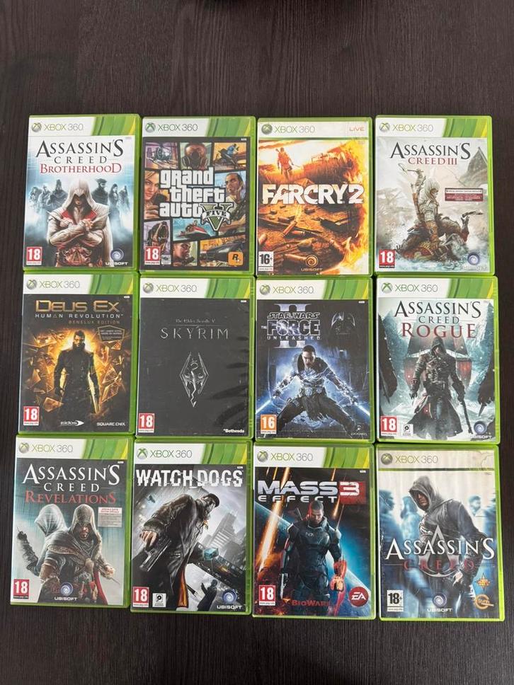 Xbox 360 games, Consoles de jeu & Jeux vidéo, Jeux | Xbox 360, Comme neuf, Enlèvement ou Envoi
