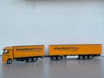Herpa MB Actros Knecht TVL Euroliner 1/87, Ophalen of Verzenden, Zo goed als nieuw, Bus of Vrachtwagen, Herpa