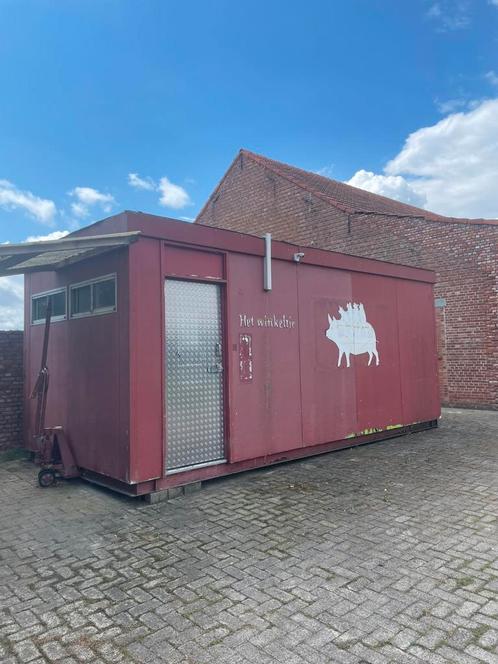 (Winkel/kantoor) container te koop, Doe-het-zelf en Bouw, Containers, Ophalen