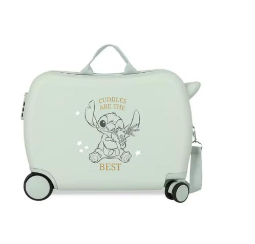 ABS Stitch Ride-On Kinderkoffer - Disney - Gratis verzending, Handtassen en Accessoires, Koffers, Nieuw, Hard kunststof, Minder dan 50 cm