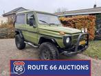 Mercedes-Benz G300 GD SWB | 1980 | Route 66 Auctions, Autos, Achat, Entreprise, Boîte manuelle, Autre carrosserie