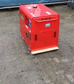 Stroomgroep/generator Diesel 6500w nieuw gratis bezorging, Dieselolie, Geluidgedempt, Nieuw, Ophalen of Verzenden