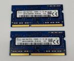 4Gb DDR3 Ram SODIMM pour laptop, Gebruikt, 4 GB, Ophalen of Verzenden, Laptop