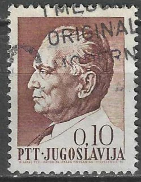 Joegoslavie 1968 - Yvert 1144 - Maarschalk Tito (ST), Postzegels en Munten, Postzegels | Europa | Overig, Gestempeld, Overige landen
