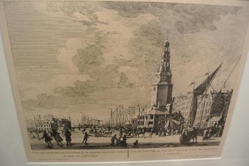 Twee 19e eeuwse Gravures Gesigneerd N.Schoute A’dam beschikbaar voor biedingen