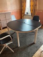 Ronde bureautafel met 2 stoelen, Enlèvement, Comme neuf