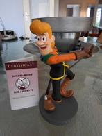 Suske & Wiske - Dolle Musketiers standbeeld Sidonia, Verzamelen, Ophalen of Verzenden, Suske en Wiske, Zo goed als nieuw, Beeldje of Figuurtje