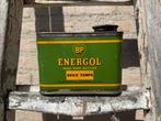 BP Energol belgie 1 liter olie blik, Ophalen of Verzenden, Gebruikt, Verpakking