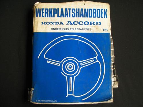 Werkplaatsboek Honda Accord (1986 model), Auto diversen, Handleidingen en Instructieboekjes, Ophalen of Verzenden