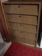 schoenenkastje: vintage met 5 klepdeurtejs, Ophalen, Gebruikt, Vintage
